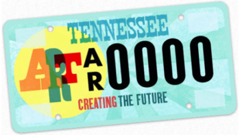 TN4Arts License Plate