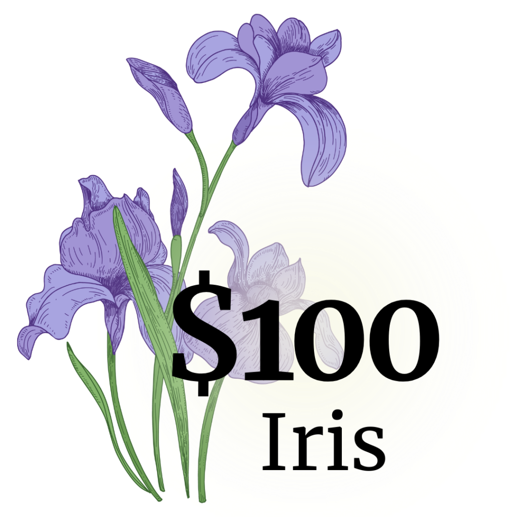 $100 - Iris