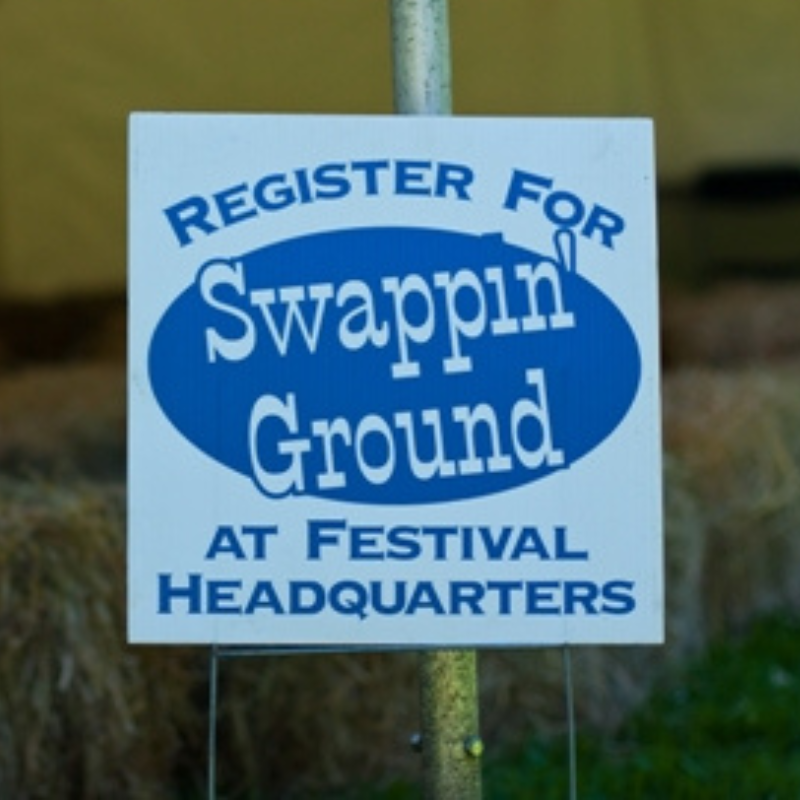 Swappin Grounds Sign