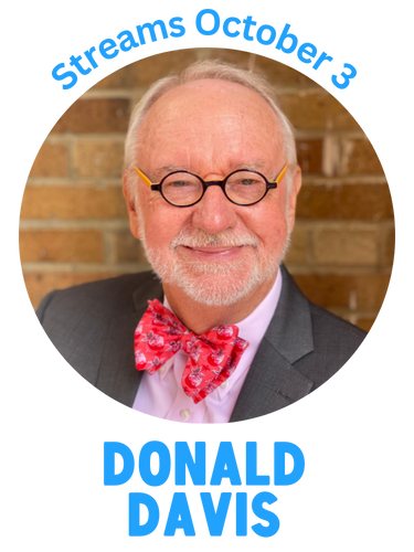 Donald Davis, streams October 3rd