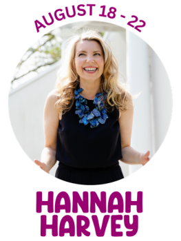 Hannah Harvey August 18-22